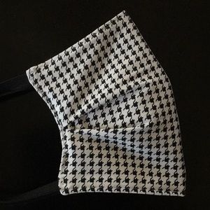Houndstooth Print Adult Face Mask *2020Print